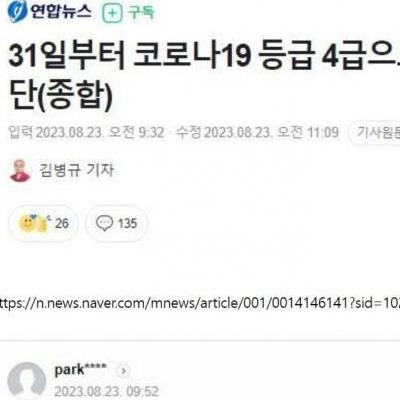 코로나 확진자, 집계 중단